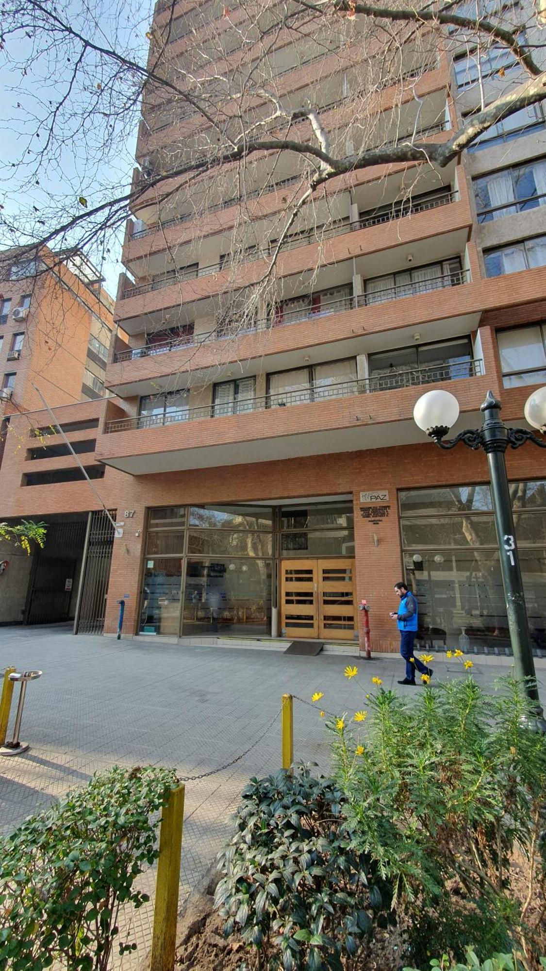 圣地亚哥Providencia A Pasos Del Metro Pedro De Valdivia公寓 外观 照片